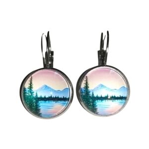 Handcrafted Mountain Earrings